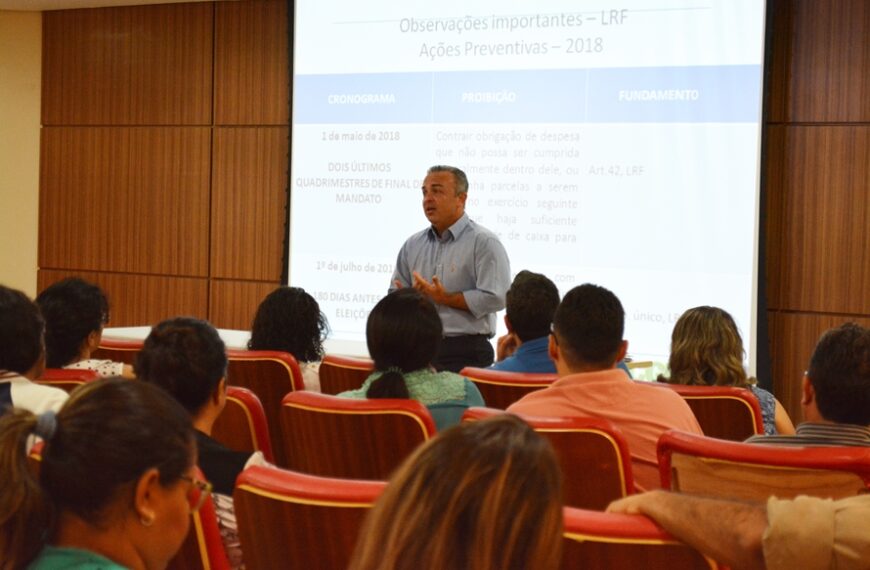 CGE reúne com Setoriais de Controle Interno para revisão do Planejamento Estratégico 2018-2021 e observações importantes da LRF em 2018