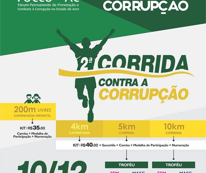 FOCCO realiza programação ao Dia Internacional Contra a Corrupção