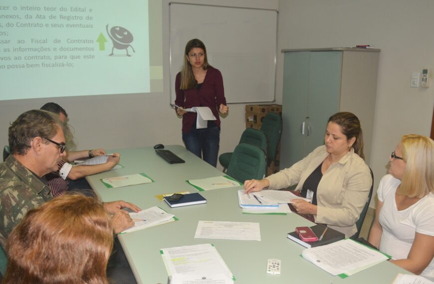 Controladoria realiza capacitação sobre Gestão e Fiscalização de Contratos