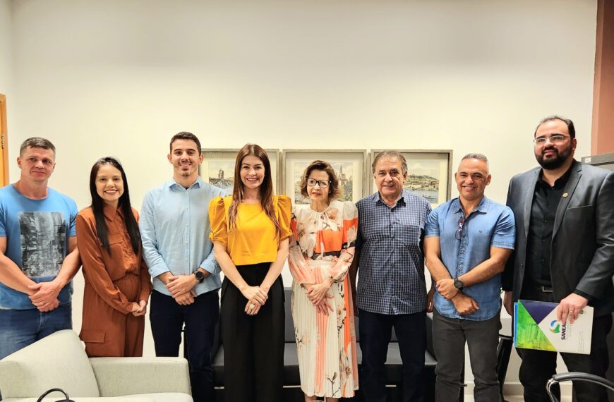 O Ministério Público se reúne com CGE, SANEACRE, SEPLAN e SEOP para discutir a auditoria dos contratos do programa Ruas do Povo