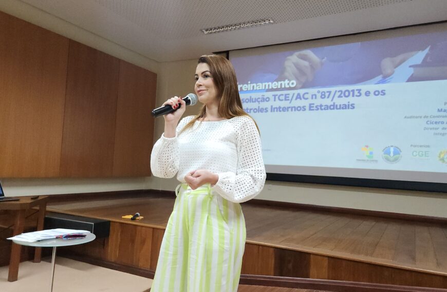 CGE e TCE-AC promovem curso para Controles Internos Estaduais
