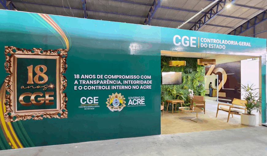 CGE fortalece a cidadania e a transparência pública na 50ª edição da ExpoAcre