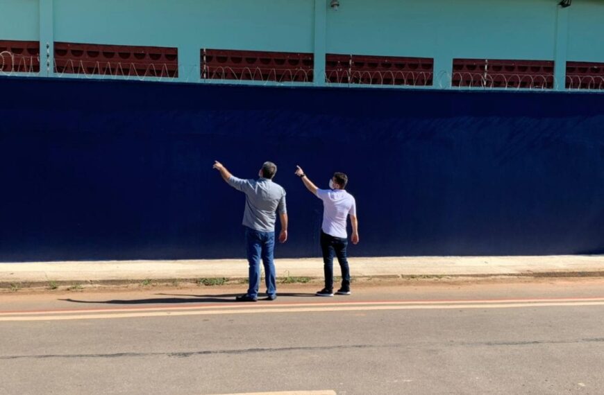 Controladoria Geral do Estado inspeciona obras de melhorias nos galpões da Educação