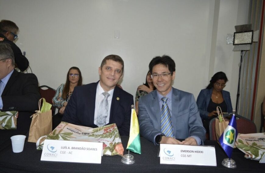 Controladoria-Geral do Acre participa de encontro nacional sobre pautas de controle interno