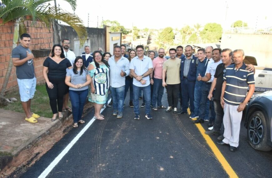 Governo conclui Rua Aroeira e fecha pacote de 14 obras de pavimentação no Portal da Amazônia, em Rio Branco
