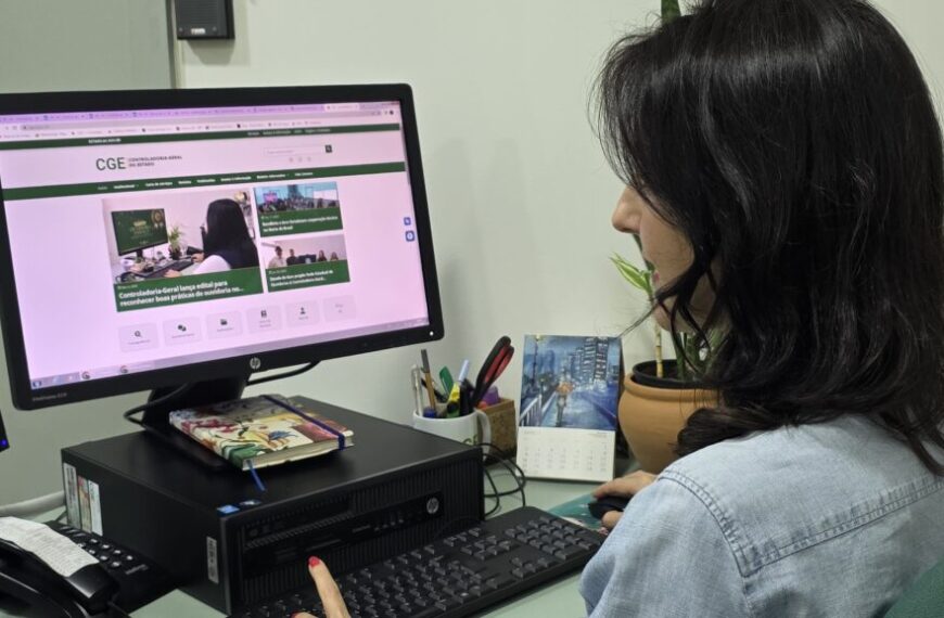 Controladoria-Geral do Estado lança novo site institucional para fortalecer a transparência e o acesso à informação