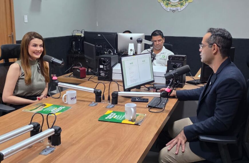 No GovCast, Controladora-Geral destaca avanços da ouvidoria, transparência e integridade no Acre
